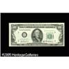 Image 1 : Fr. 2159-C* $100 1950B Federal Reserve Note. Choice C