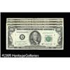 Image 1 : Fr. 2160-A*, B*, F*, L* $100 1950C Federal Reserve No