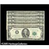 Image 1 : Fr. 2160-F, H (2), K, L $100 1950C Federal Reserve No
