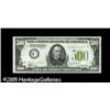 Image 1 : Fr. 2201-C $500 1934 Federal Reserve Note. Light Gree