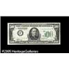 Image 1 : Fr. 2201-F* $500 1934 Federal Reserve Note. Very Fine