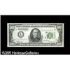 Image 1 : Fr. 2201-L $500 1934 Federal Reserve Note. Choice Cri