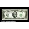 Fr. 2220-F $5000 1928 Federal Reserve Note. About Unc