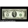 Fr. 2220-J $5000 1928 Federal Reserve Note. Very Fine