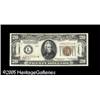 Image 1 : Fr. 2304* $20 1934 Hawaii Mule Federal Reserve Note.