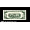 Image 2 : Fr. 2304* $20 1934 Hawaii Mule Federal Reserve Note.