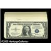 Image 1 : $1 Silver Certificate/Federal Reserve Note Matched Pa