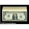 Image 1 : $1 Federal Reserve Note Matched Pairs on End Collecti