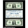 Image 1 : $1 Federal Reserve Note Label Sets 1963A, 1963B, 1969