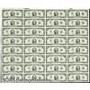Image 5 : Uncut Sheets of Thirty-two. RFR. 1919-K $1 1993 Fed