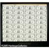 Image 8 : Uncut Sheets of Thirty-two. RFR. 1919-K $1 1993 Fed
