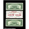 Image 2 : $5 Federal Reserve Note Label Sets 1969, 1988A, 1993,