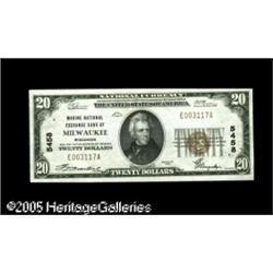 Milwaukee, WI - $20  1929 Ty. 1 The Marine Nation