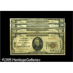 A Group of Southern 1929 Series Nationals RFort Smi