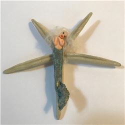 Polymer Clay Fantasy Mermaid Artist Sculpture Doll