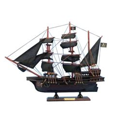 Wooden Calico Jack's The William Model Pirate Ship 14"