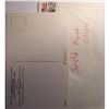 Image 2 : Willie Mays Autographed Hall of Fame Postcard Card with original S.A.S.E.