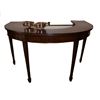 Image 3 : English Mahogany Demi Lune Wine Tasting Table