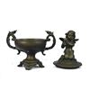 Image 8 : Vintage Style Bronze Cherubim Urn Jewelry Box 8.5" x 6"