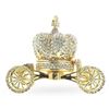 Image 2 : Crystal Coach Crown Russian Trinket Jewelry Box