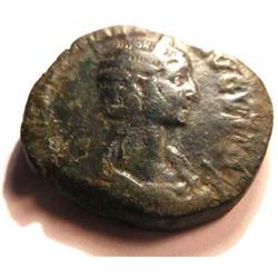 Bronze As of Nero With Counterstamps