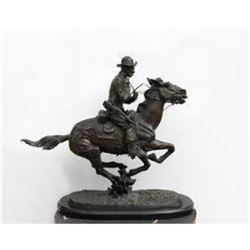 Trooper of the Plains By Frederic Remington