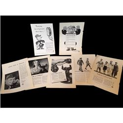 Set of Original 1940's WWII Bell Telephone Ads
