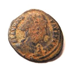 Bronze Coin of Fausta, wife of Constantian I (307-337 A.D.) - Scarce