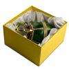 Image 4 : Green Enamel Jeweled Royal Inspired Russian Egg 5.5 Inches