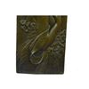 Image 9 : Art Nouveau Bronze Bas Relief Wall Sculpture of Roman Female or Goddess 9.5" x 4"