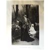 Image 2 : 1880's Photogravure, Ladies with Child in a Garden
