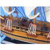 Image 5 : Wooden Charles Darwins HMS Beagle Tall Model Ship 20"