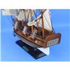 Image 6 : Wooden Charles Darwins HMS Beagle Tall Model Ship 20"