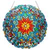Image 1 : Tiffany-style Glass Window Panel 21"