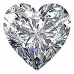 10 carat Heart Facet BIANCO Diamond