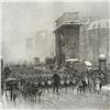 Image 1 : 19thc Photogravure of Paris, Marching Regiment