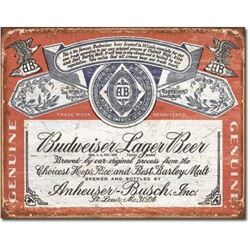 Budweiser Historic Label