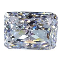 6 ct Octagon Bianco Diamond 6aaa Loose Stones 12x10mm