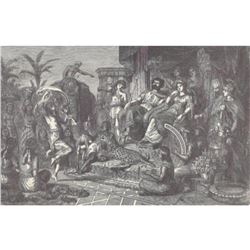 c1899 Print, Ancient Greek Festival