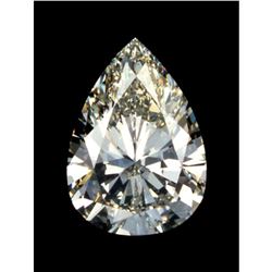 2 ct. Pear Cut BIANCO Diamond
