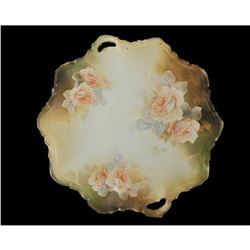 R.S. Prussia Porcelain Handled Cake Plate