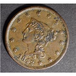 1842 LARGE CENT, AU