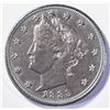 Image 1 : 1883 LIBERTY HEAD NICKEL WITH CENTS  CH BU