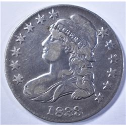 1833 BUST HALF DOLLAR, VF