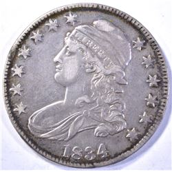 1834 CAPPED BUST HALF DOLLAR  XF/AU  LUSTRE
