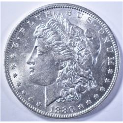1880-O MORGAN DOLLAR, CH BU