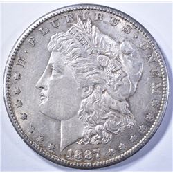 1887-S MORGAN DOLLAR, BU