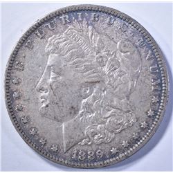 1889-O MORGAN DOLLAR, CH BU