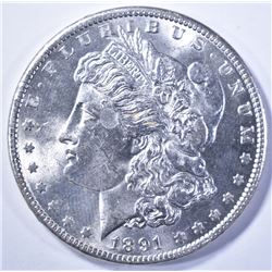 1891 MORGAN DOLLAR CH BU BETTER DATE