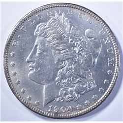 1904 MORGAN DOLLAR, CH BU KEY DATE